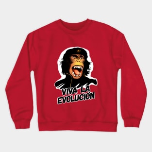 Chimp Guevara, el revolucionario Crewneck Sweatshirt